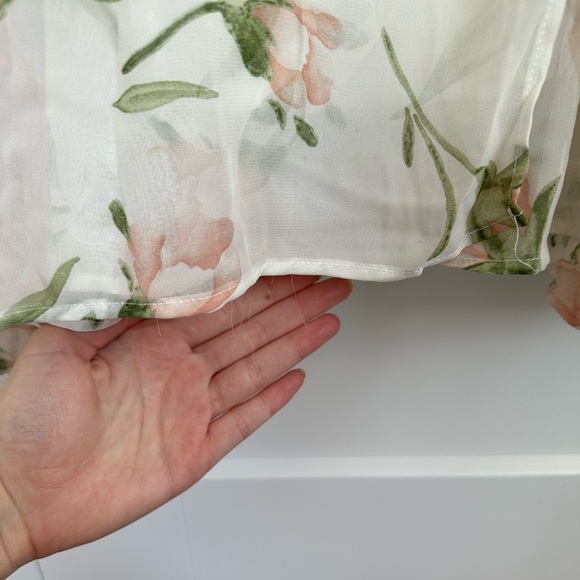 Lulus White Floral Print Maxi Dress - Picture 7 of 16